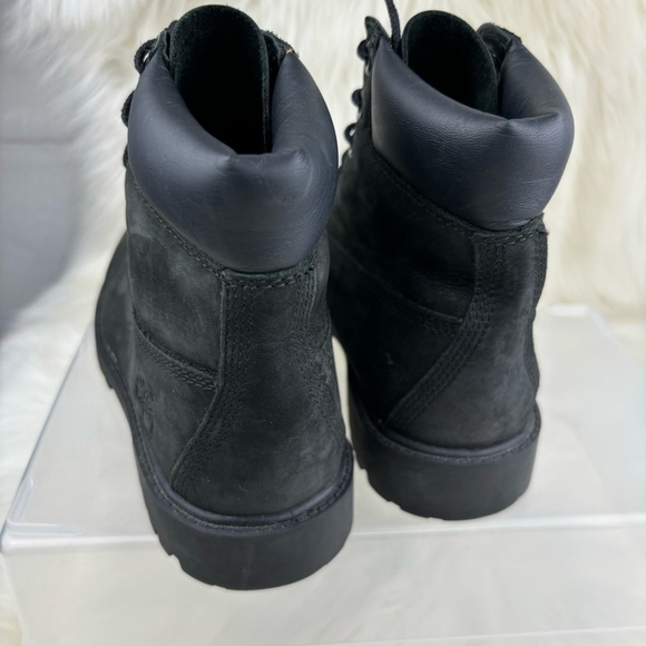 TIMBERLAND BOOTS BLACK COLOR SIZE 4 KIDS - Picture 3 of 8